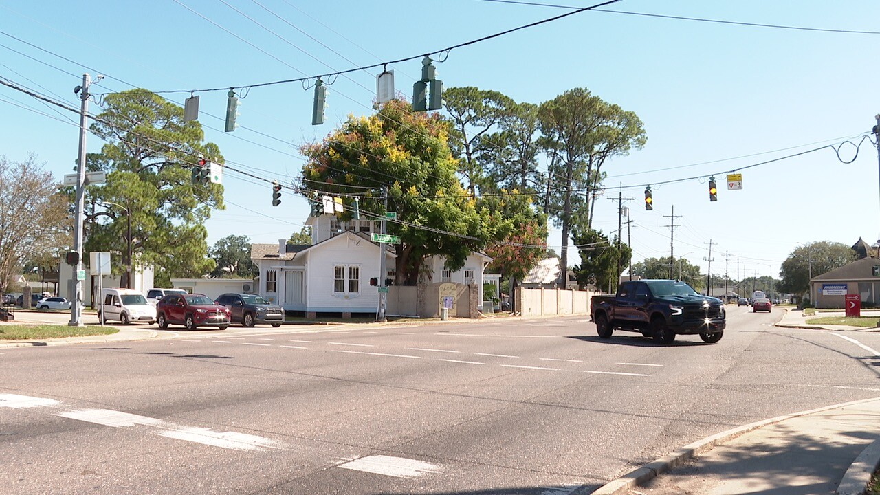 Intersection of University Ave and St. Landry Street where the attack took place