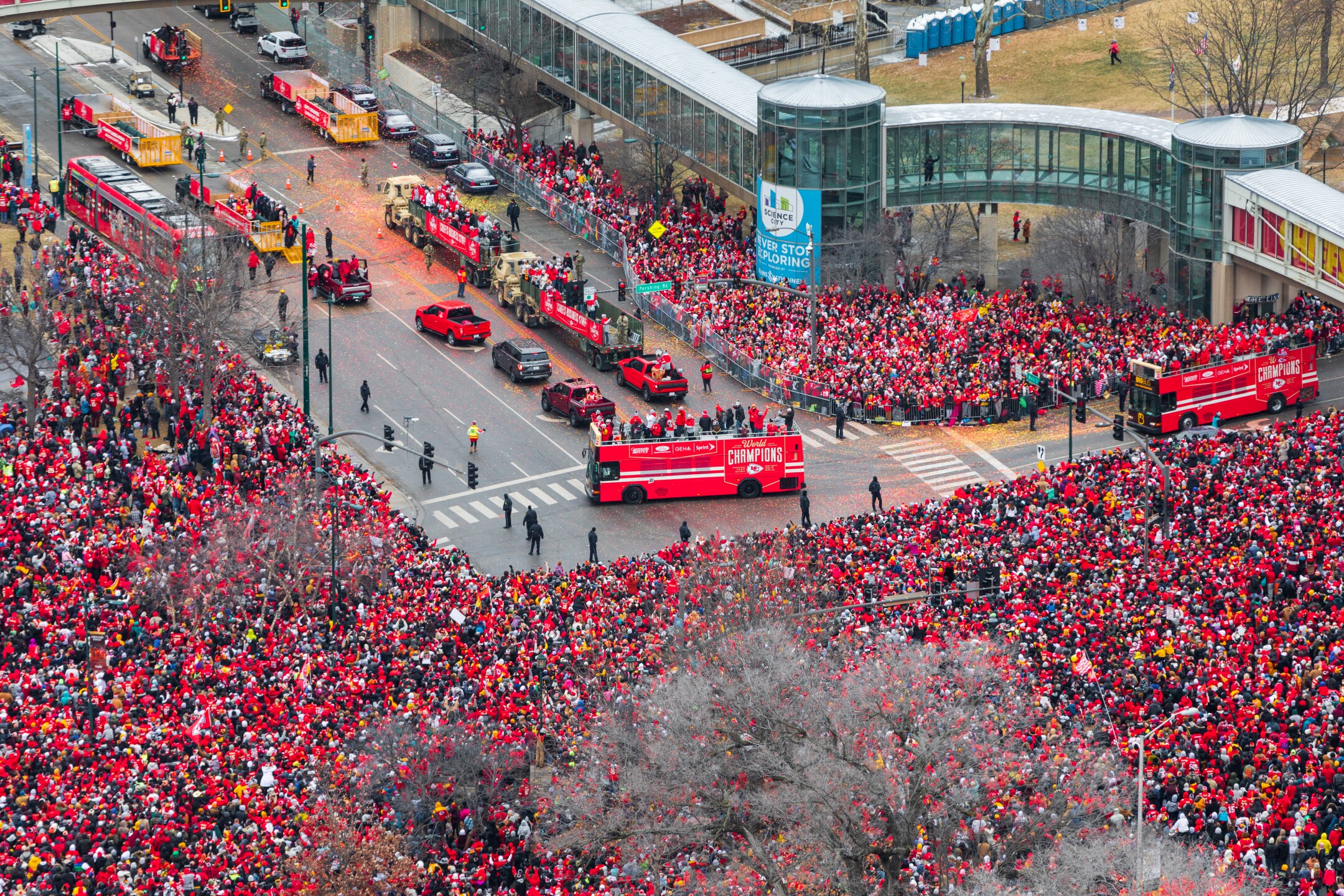 Photos: Chiefs fans converge on downtown KCMO for parade Photos: Chiefs fans converge on downtown KCMO for parade