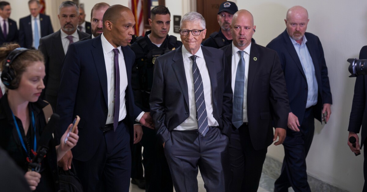 Bill Gates tells House panel Epstein used extramarital affai