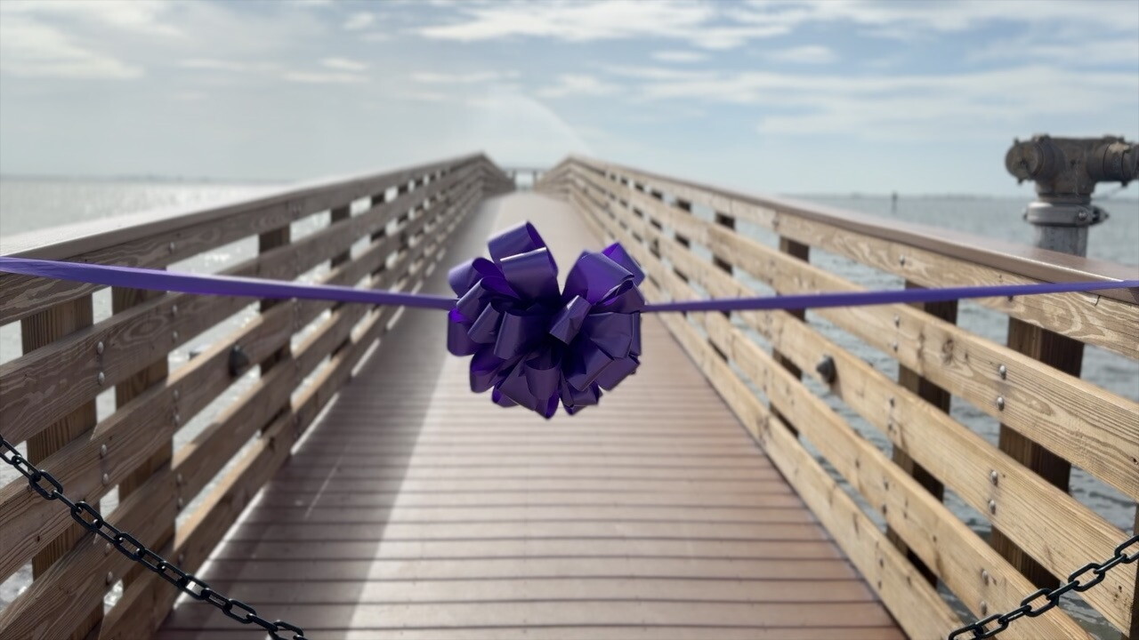 Pier Ribbon Cutting