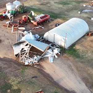 Twisters strike the Oklahoma town that made the movie 'Twister' famous