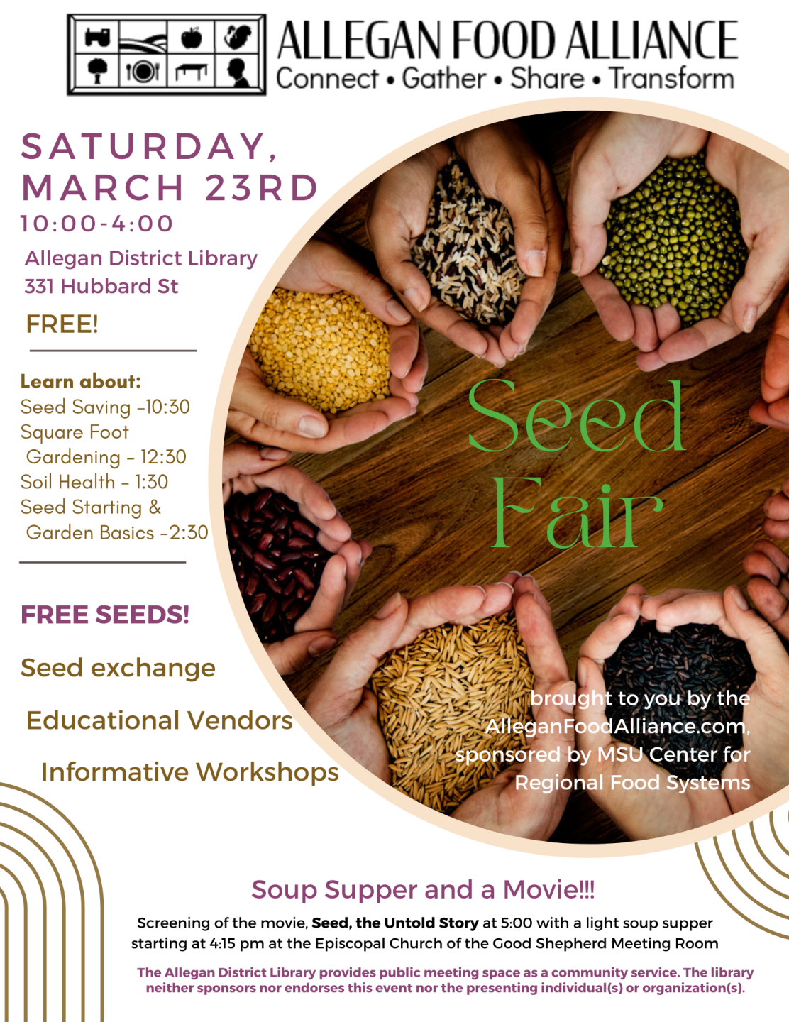 Seed Fair Flyer