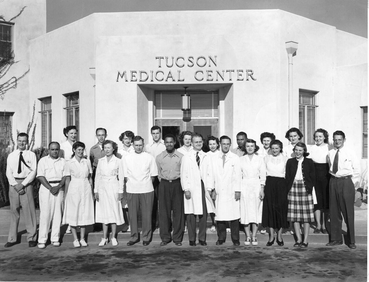 Tucson Medical Center staff in 1948