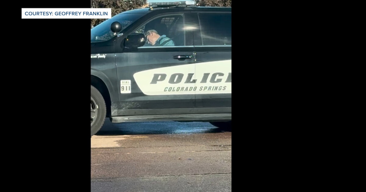 Video appears to show CSPD office asleep at the wheel, CSPD investigating
