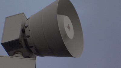 Marion County torando siren in the Irvington Neighborhood