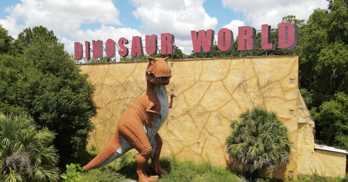 Travel back in time at Dinosaur World in Plant City