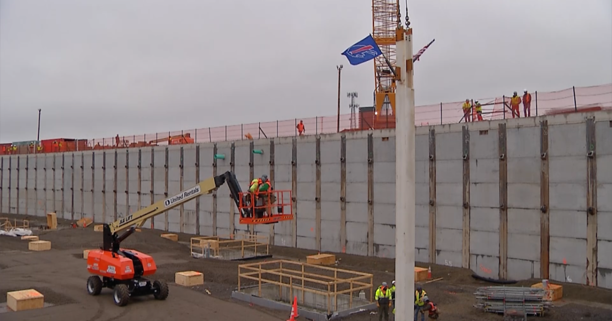 Steel beam installed at new Bills stadium, 60% of steel coming from NYS - Vimarsana News