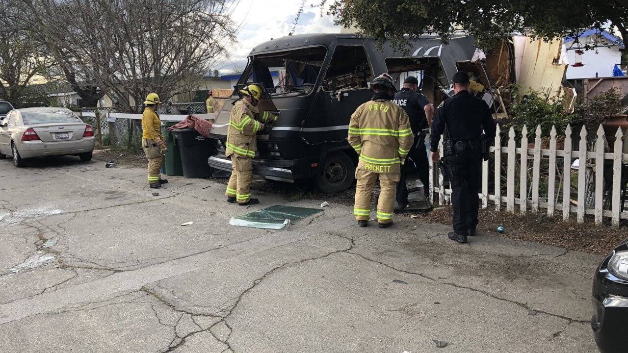 One Person Injured Following Explosion In Rv In Paso Robles