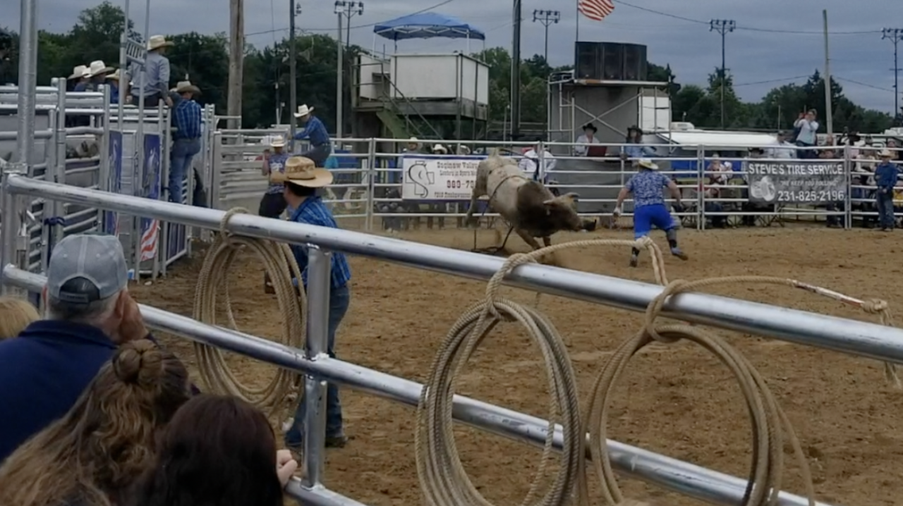 At the rodeo