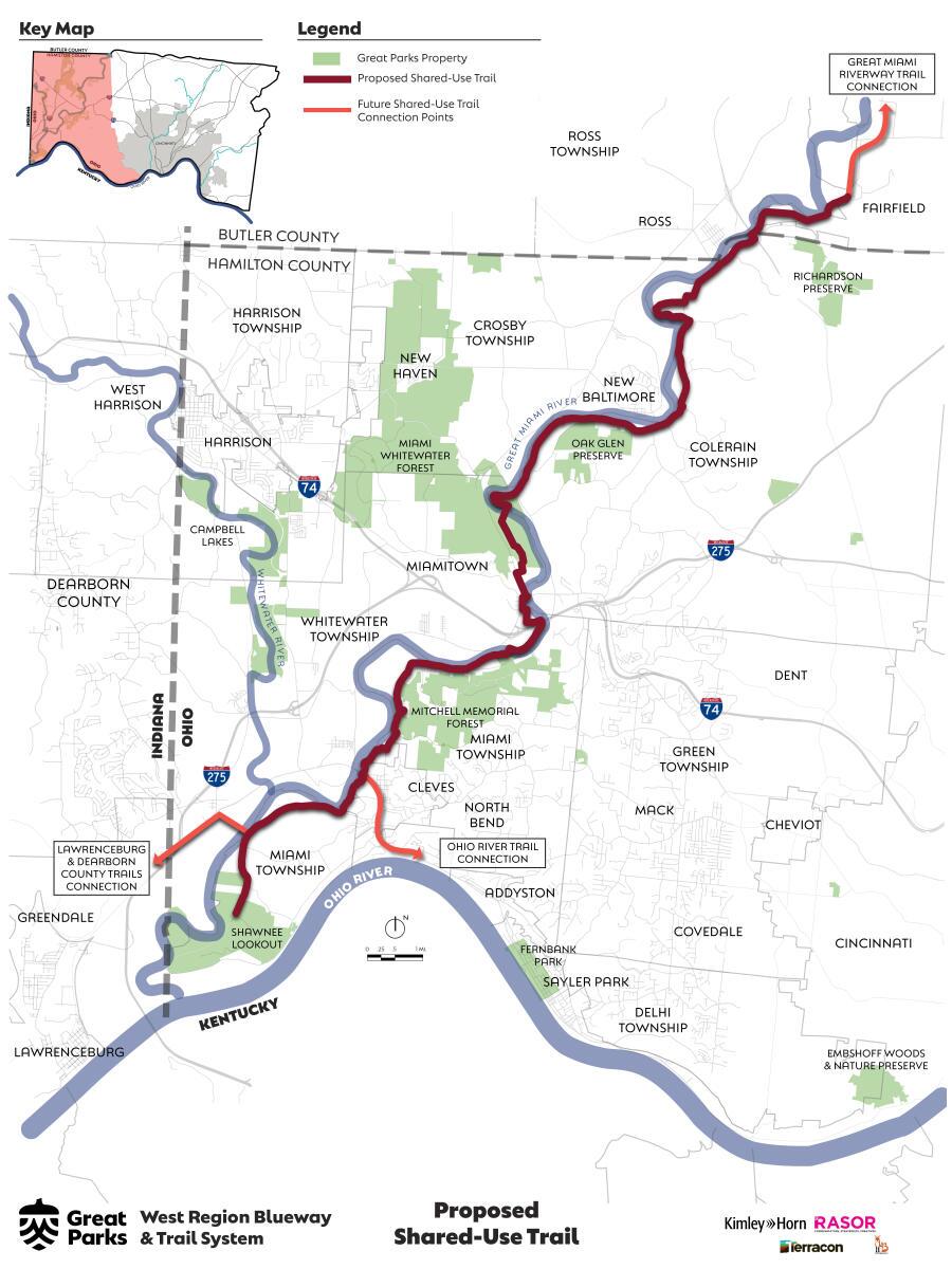 Great Parks concept of shared-use trail