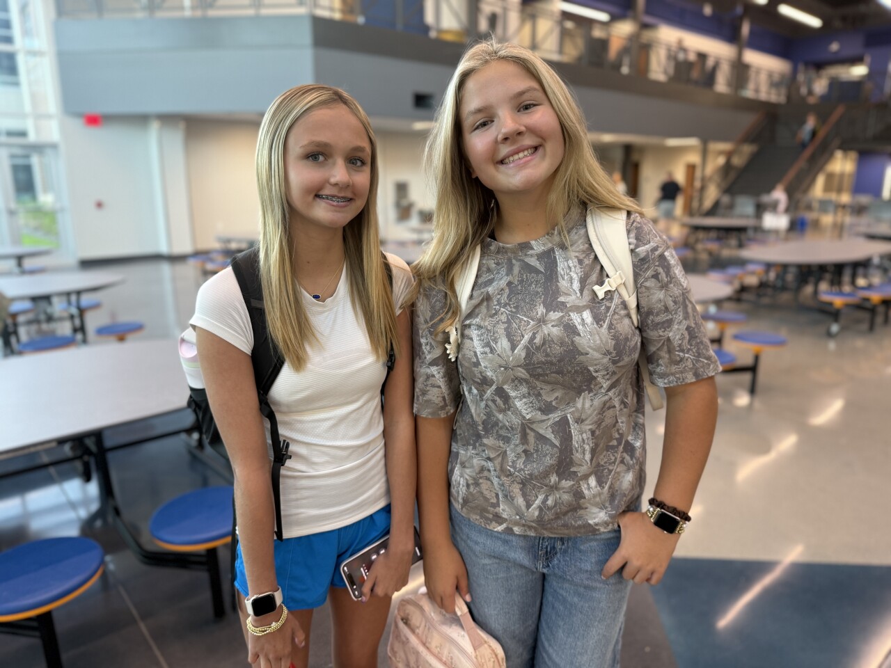 Kylie Sixel and Alayna Engelman