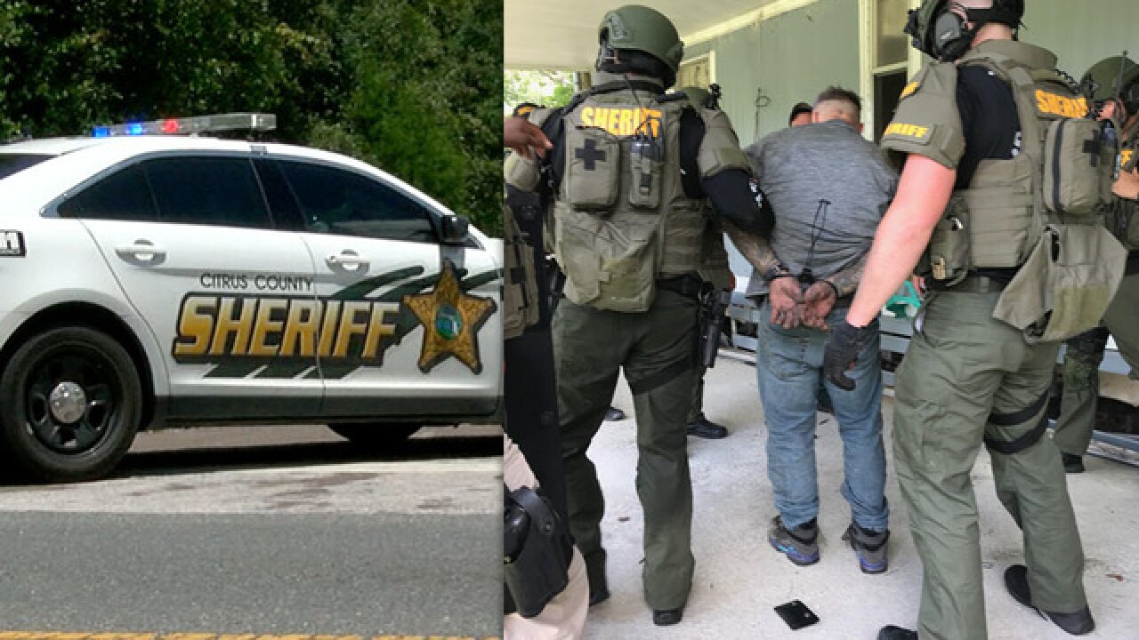Deputies arrest armed subject hiding under trailer after SWAT search in