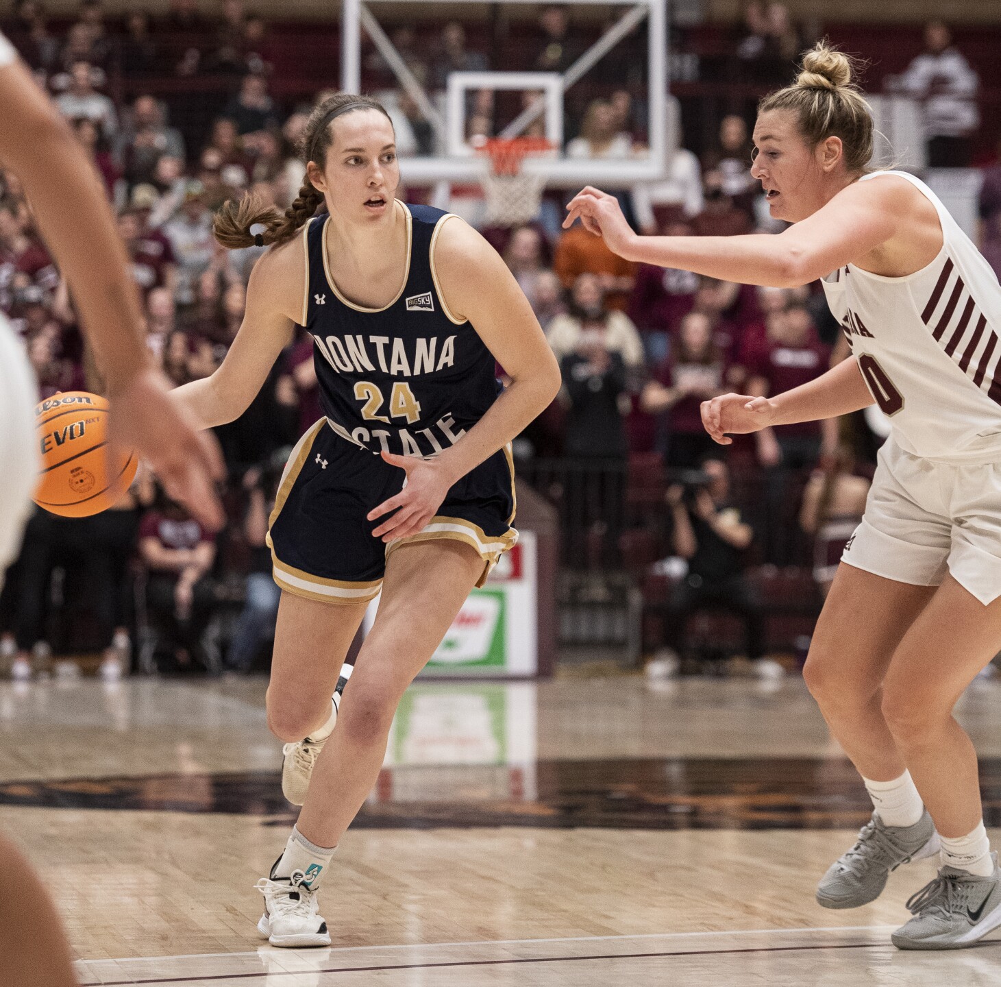 Photos Montana and Montana State women's CatGriz game