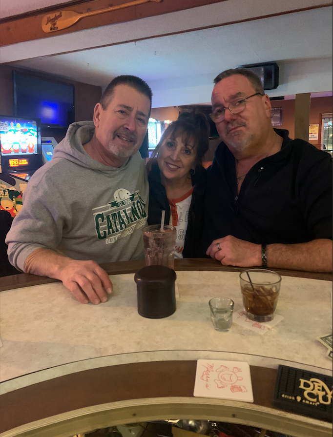 Wayne, Debbie, and George