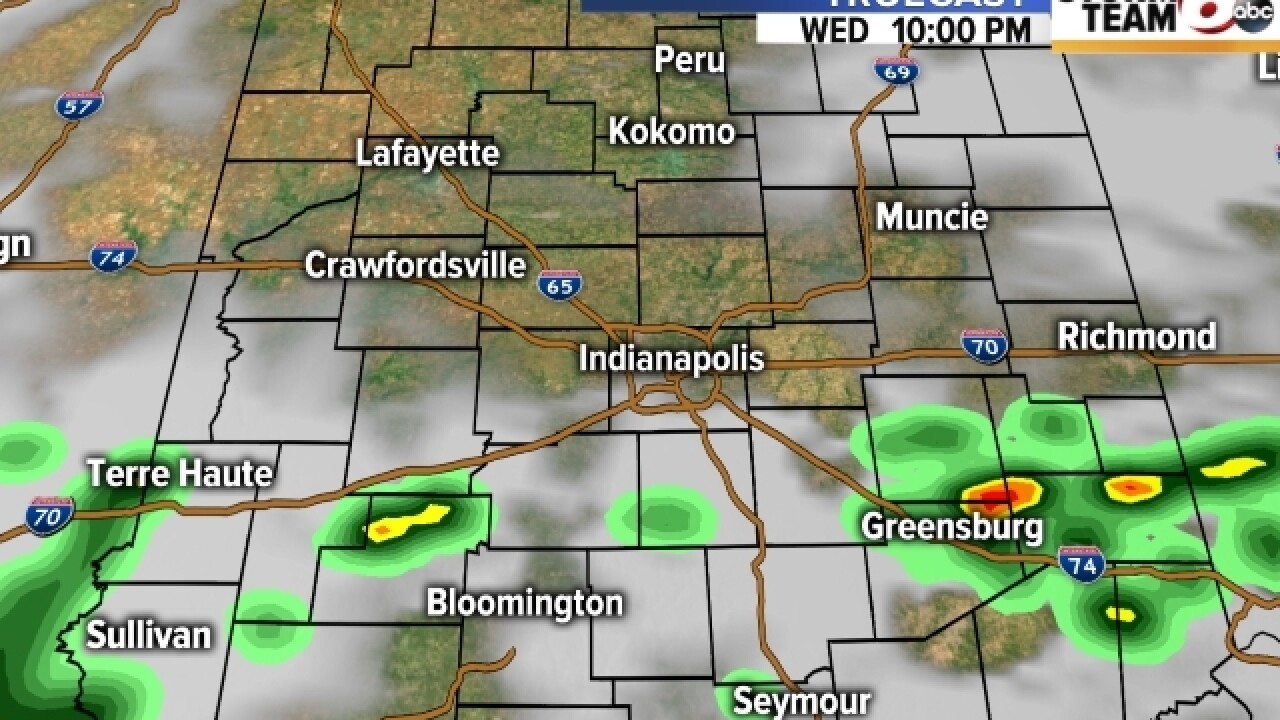 TIMELINE: When to expect severe weather today