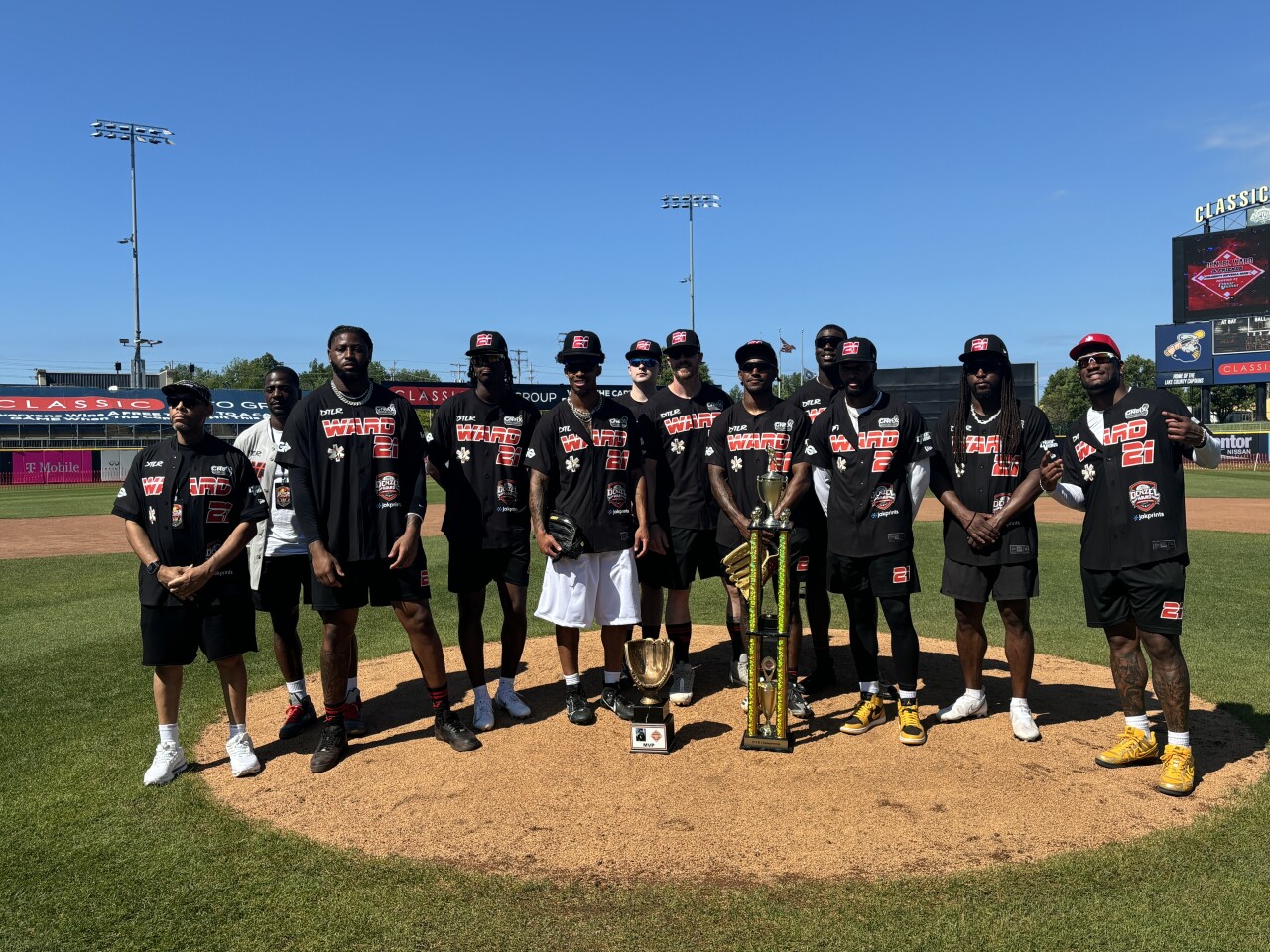 Denzel Ward Celebrity Softball Game