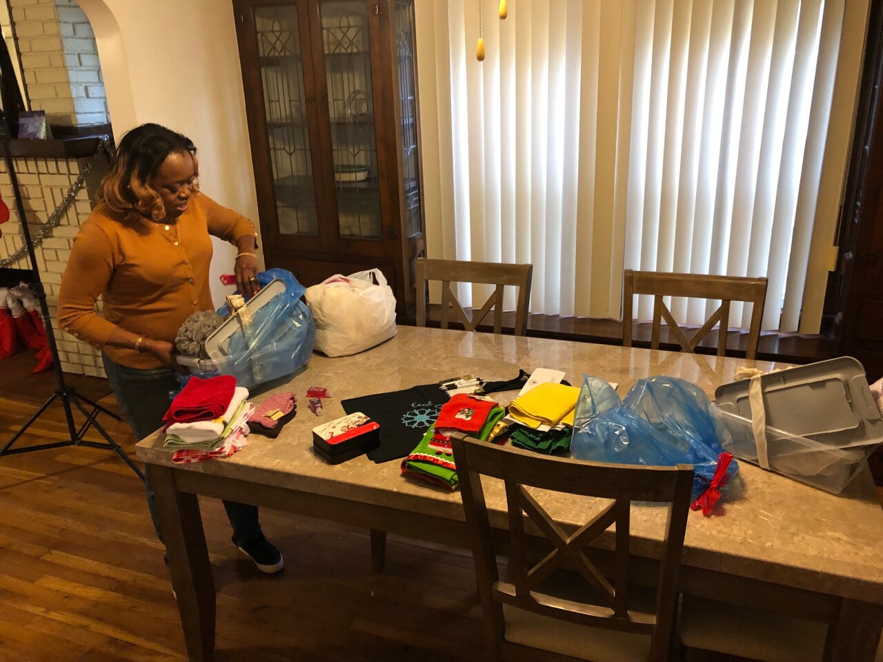 Prepping donations