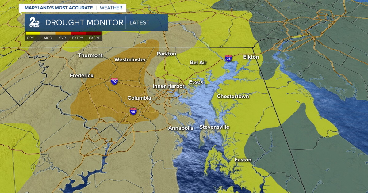 Weekly drought monitor shows improvement