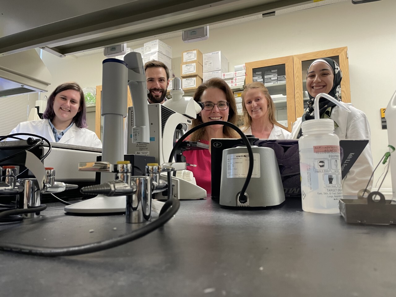 Dr. Karyn Frick and her team at the University of Wisconsin-Milwaukee