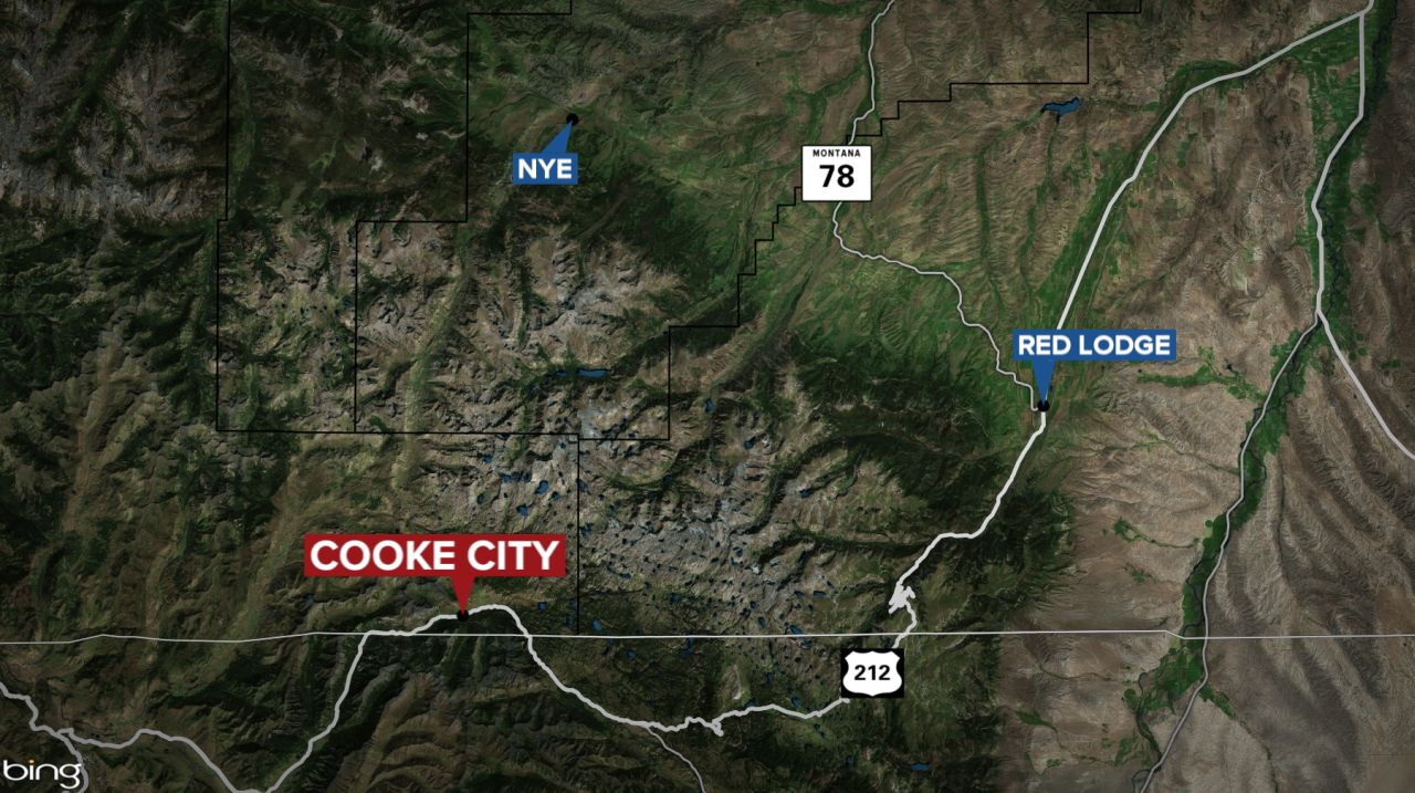 cooke city montana map