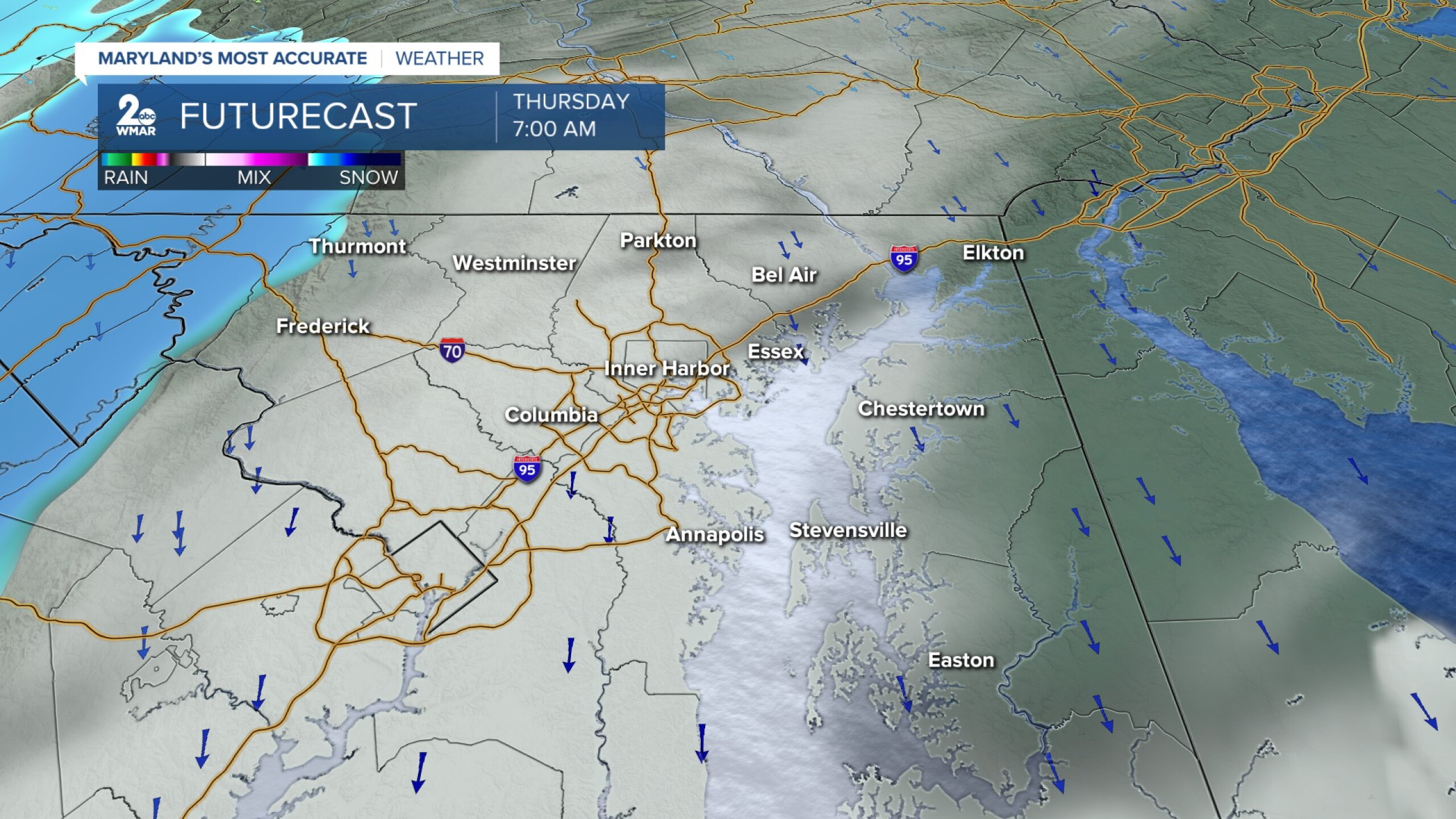 Winter weather advisory: Light snow for the Thursday commute
