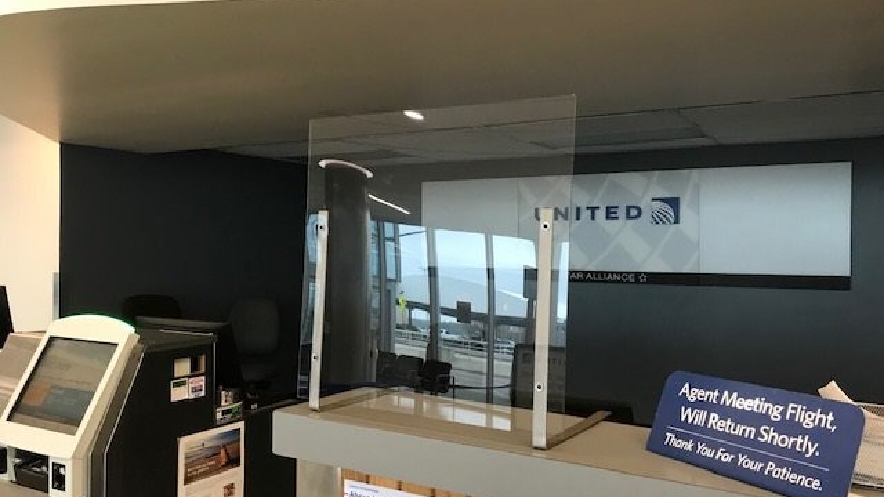 Akron Canton Airport Implementing Safety Measures Installing Acrylic Shields And Reducing Seating