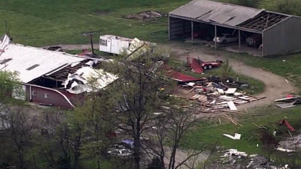 PHOTOS: Tornado and funnel clouds