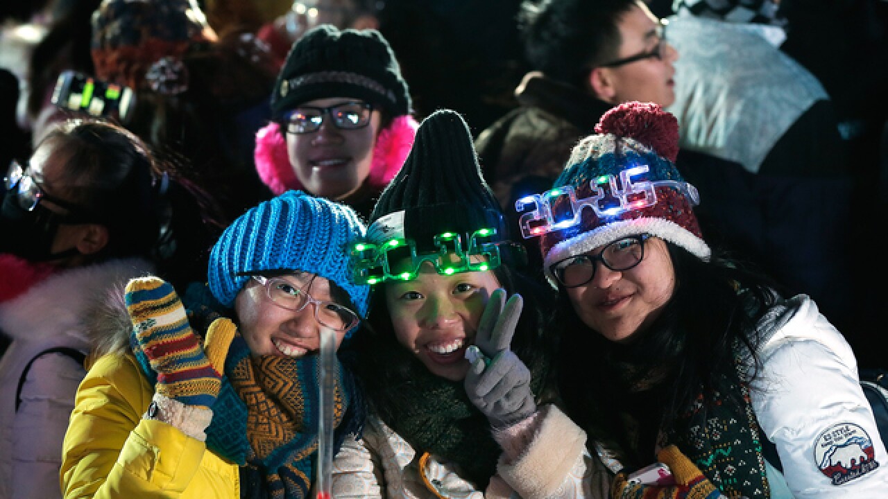 PHOTOS: New Year's celebrations across the world