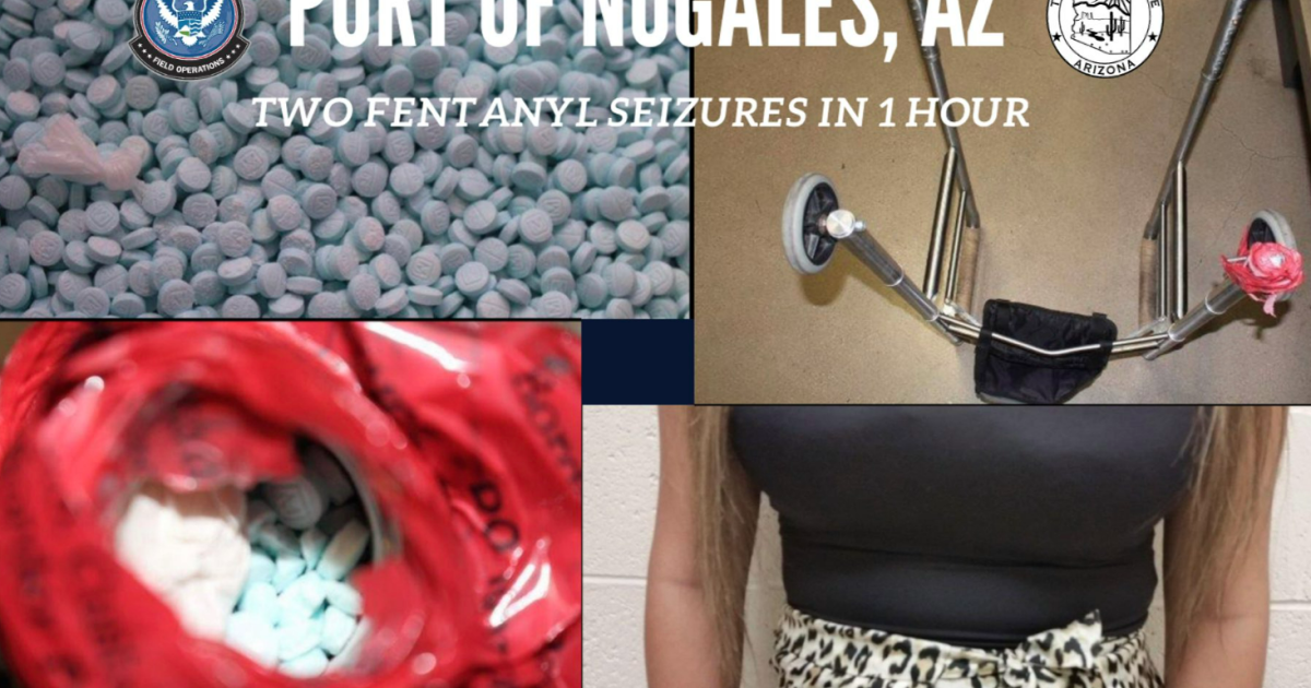 28,000 fentanyl pills seized at Port of Nogales