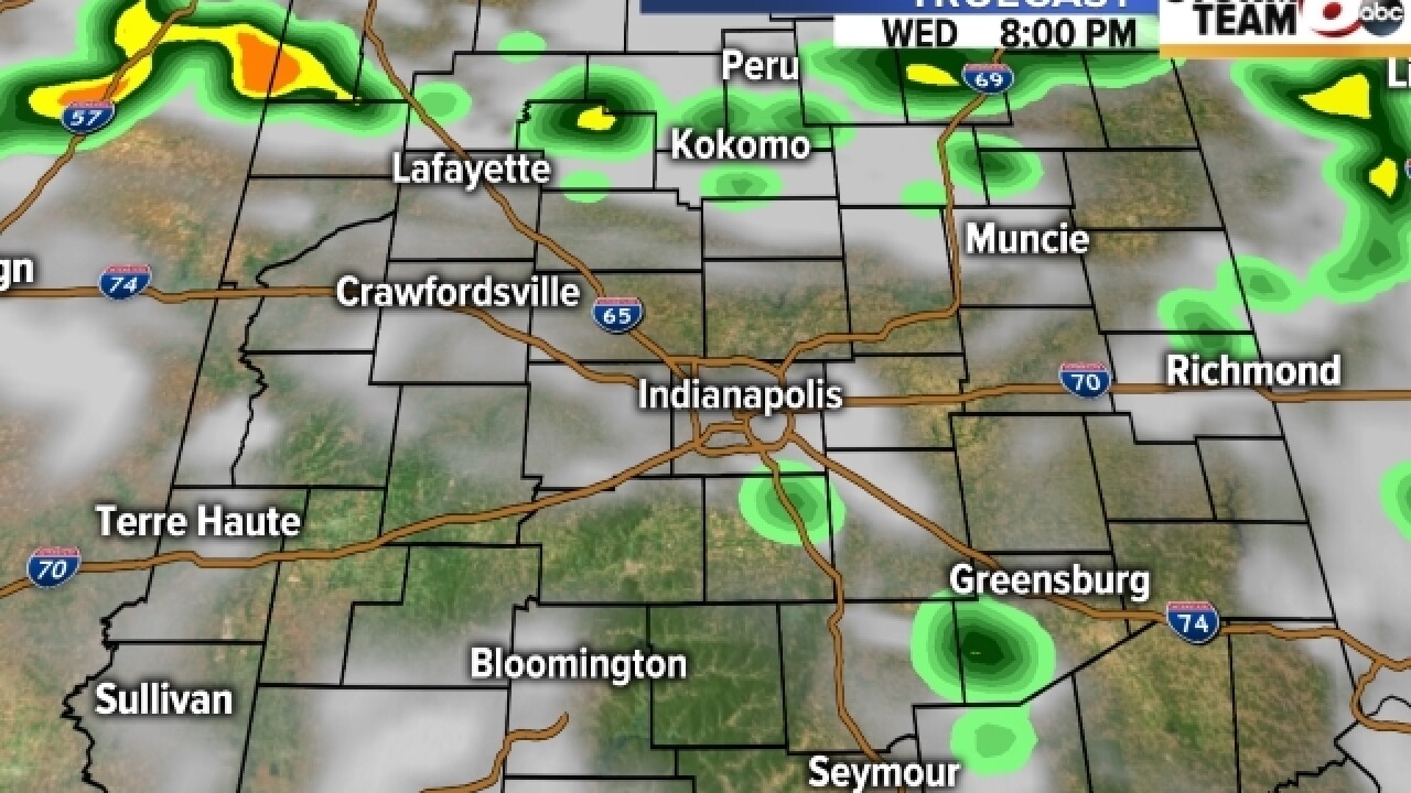TIMELINE: See where rain is expected