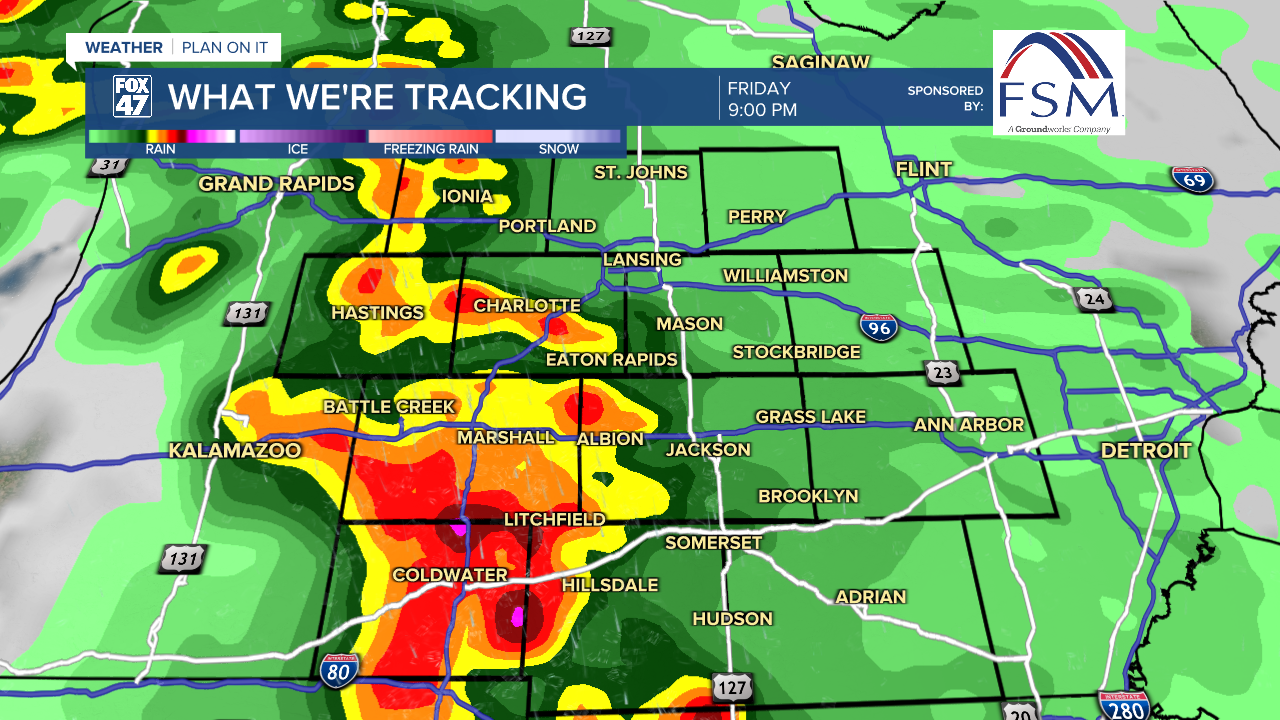 Renewed storms chances for Friday evening