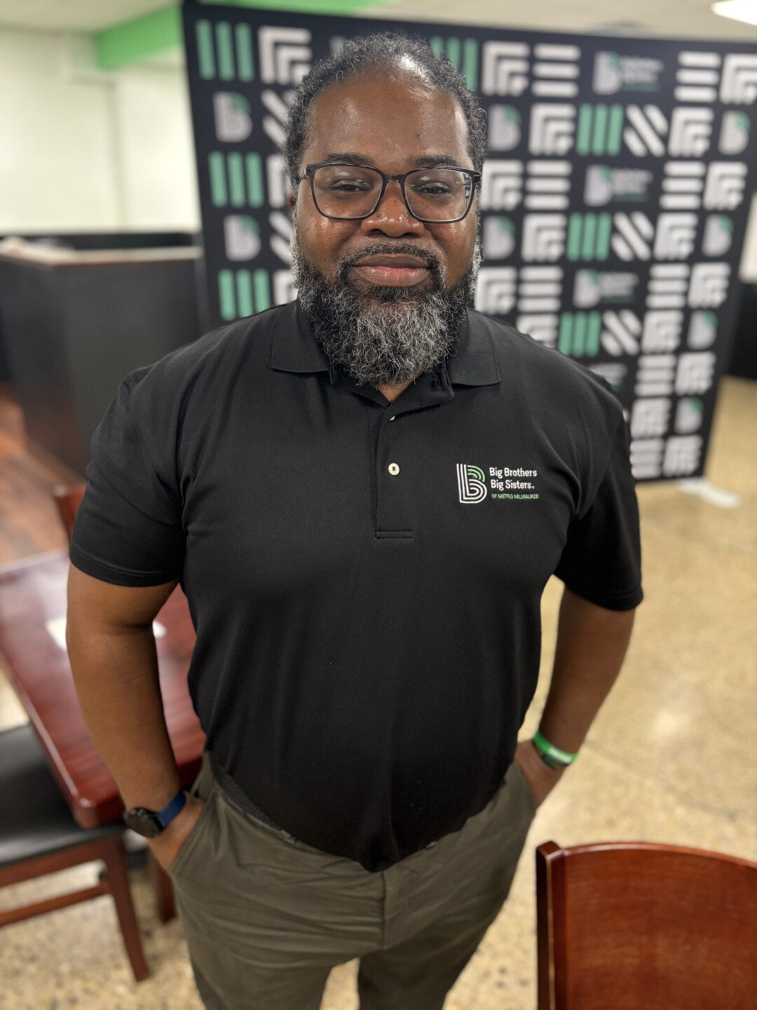 Anthony Thomas, recruitment and outreach coordinator for Big Brothers Big Sisters of Metro Milwaukee,