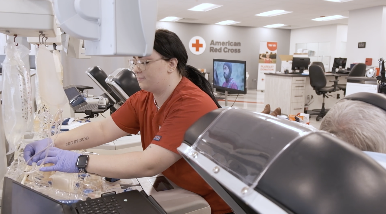American Red Cross blood donation site