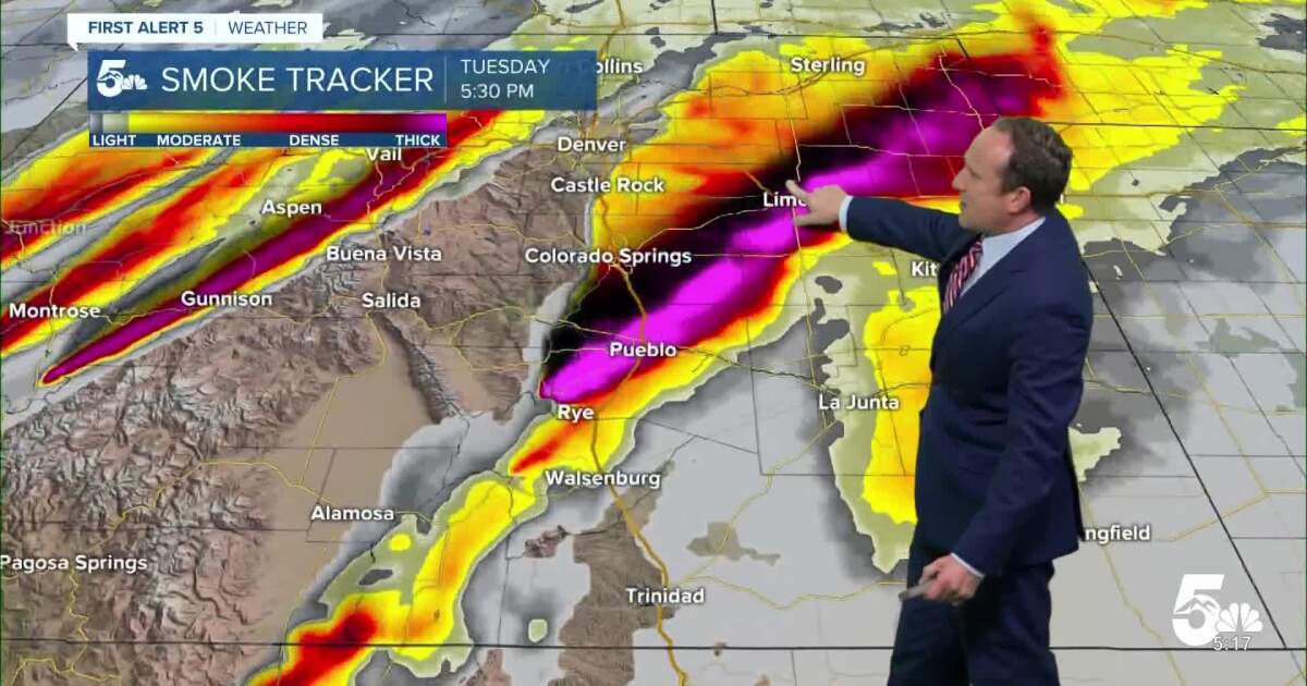 Windy, dry weather keeps fire growth potential high on Tuesday