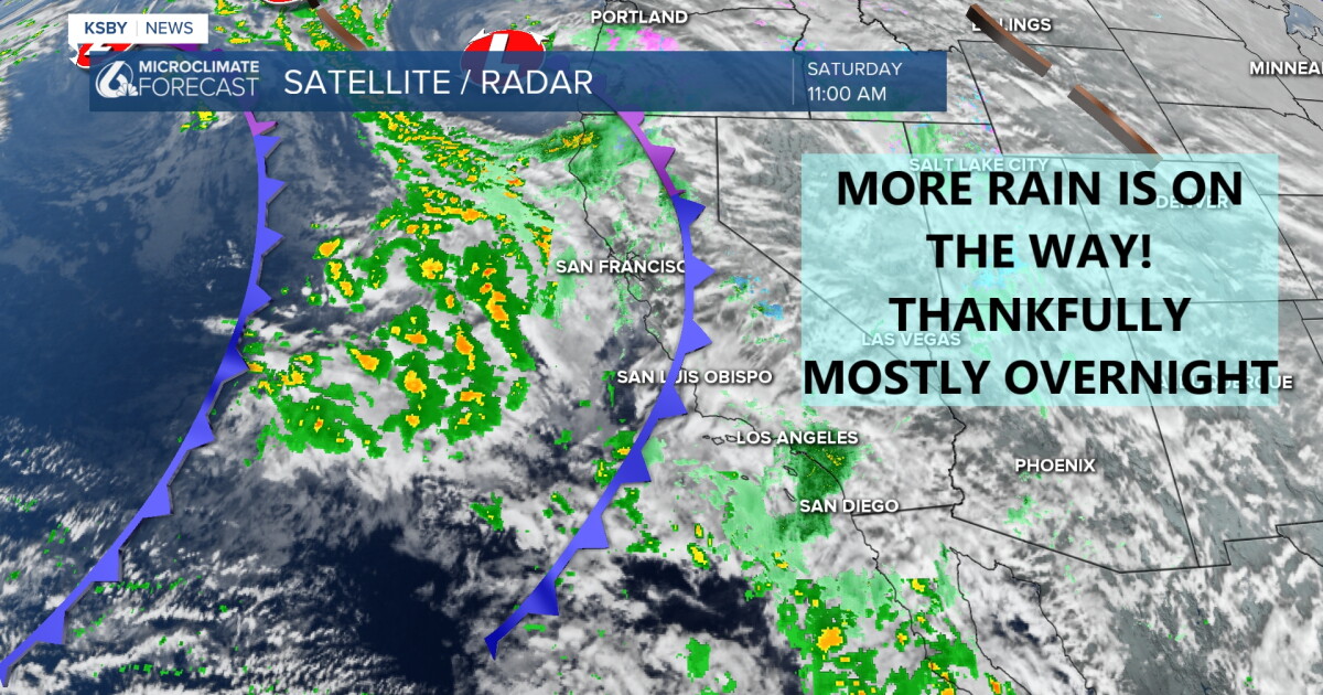 1"+ of rain fell overnight but there is more to come through Monday Morning - Vimarsana News