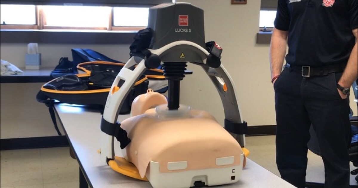 Franklin Fire Dept. acquires new LUCAS machine