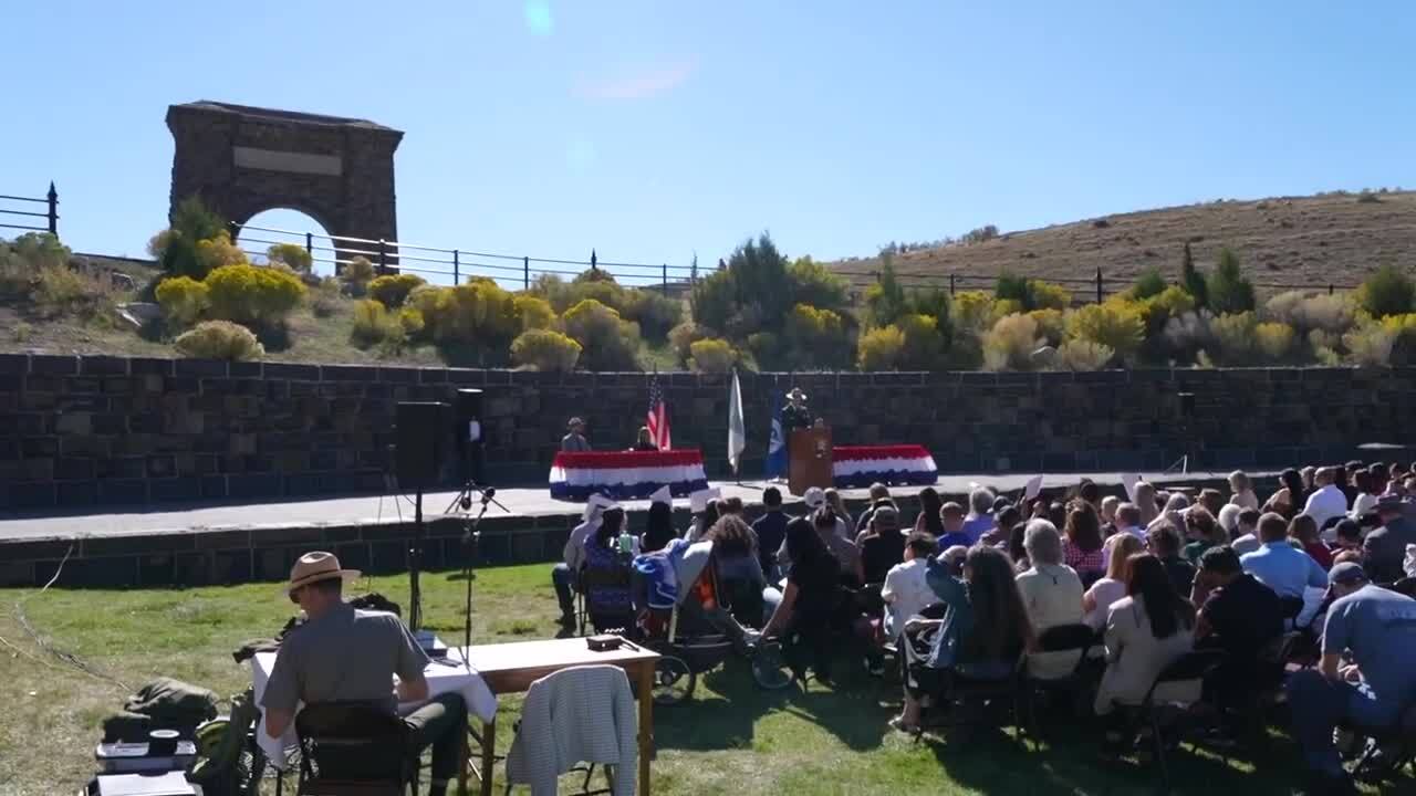 Naturalization ceremony