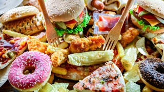 Fast,Food,Leftovers.,Wasted,Food.
