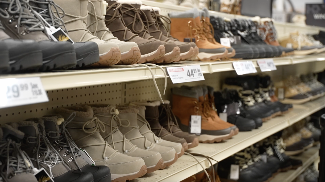 Boots at Dunham's Sports