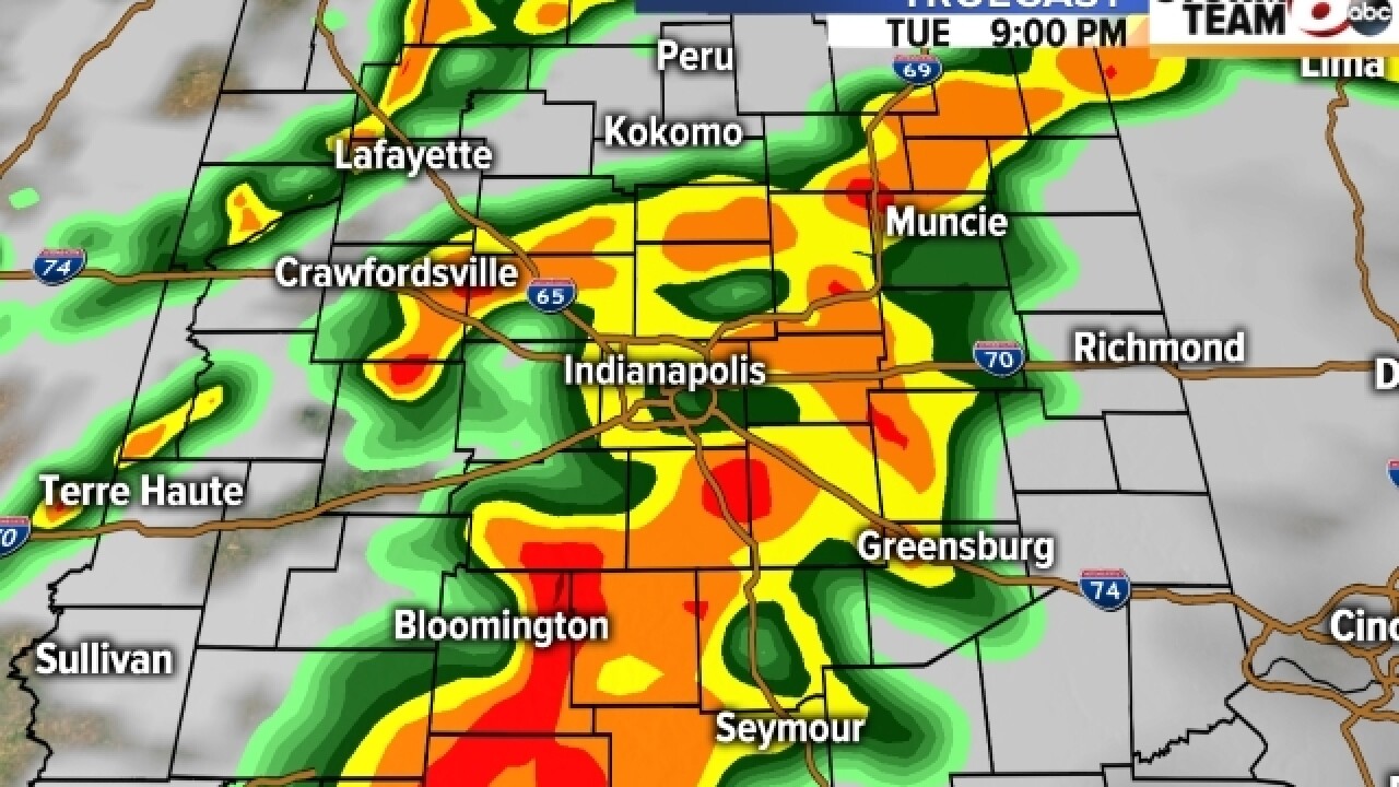 TIMELINE: When will severe weather hit?