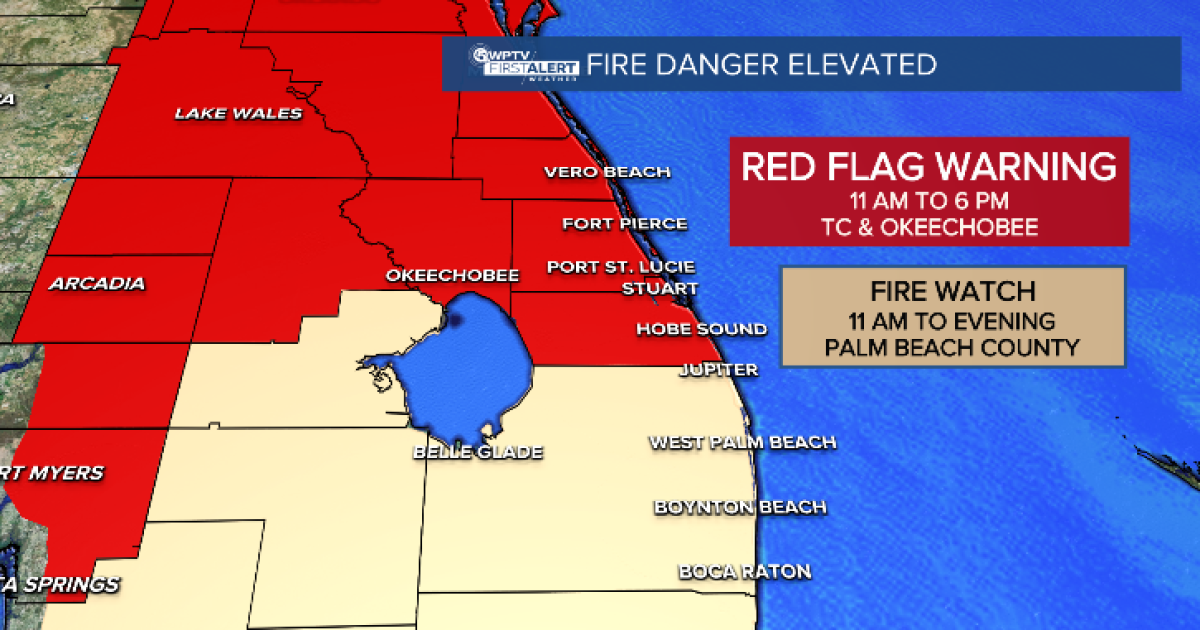 Fire Weather Watch and Red Flag Warning in effect Thursday
