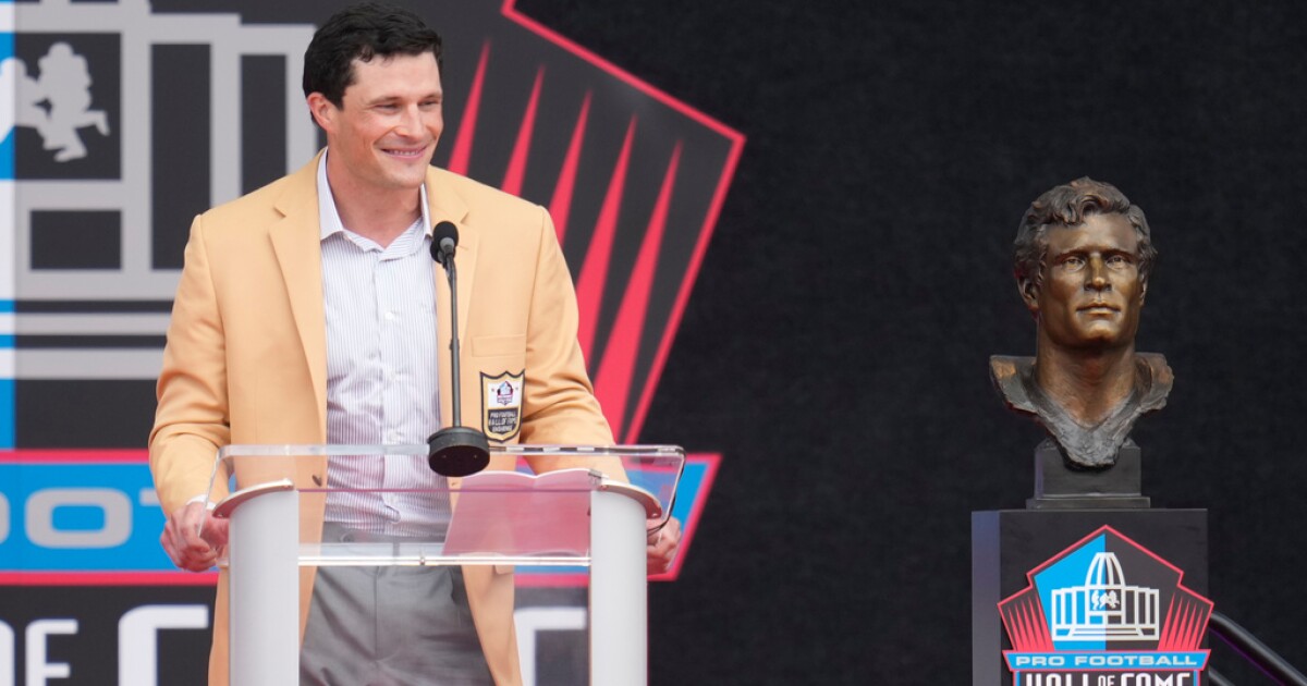 St. Xavier graduate Luke Kuechly is inducted into the Pro Football Hall of Fame