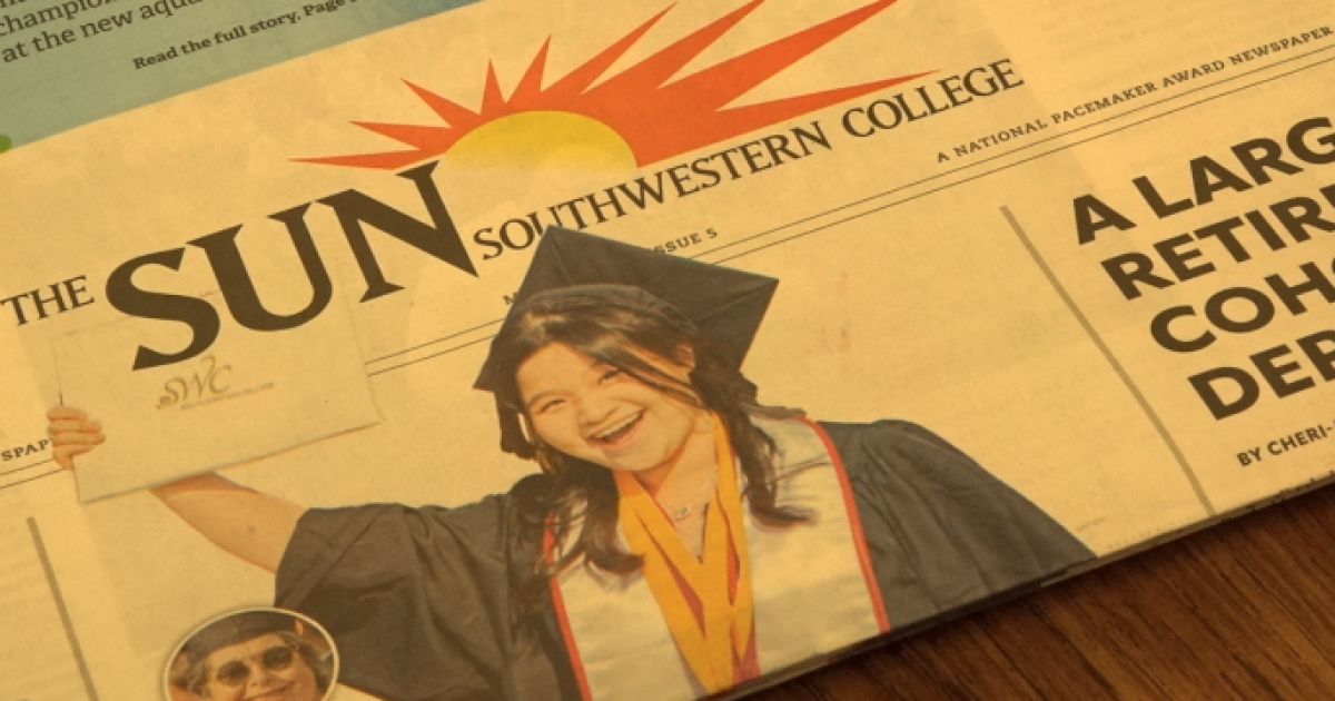 Southwestern College newspaper takes home prestigious award - Vimarsana News