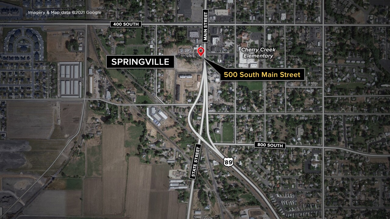 Springville Fire Map