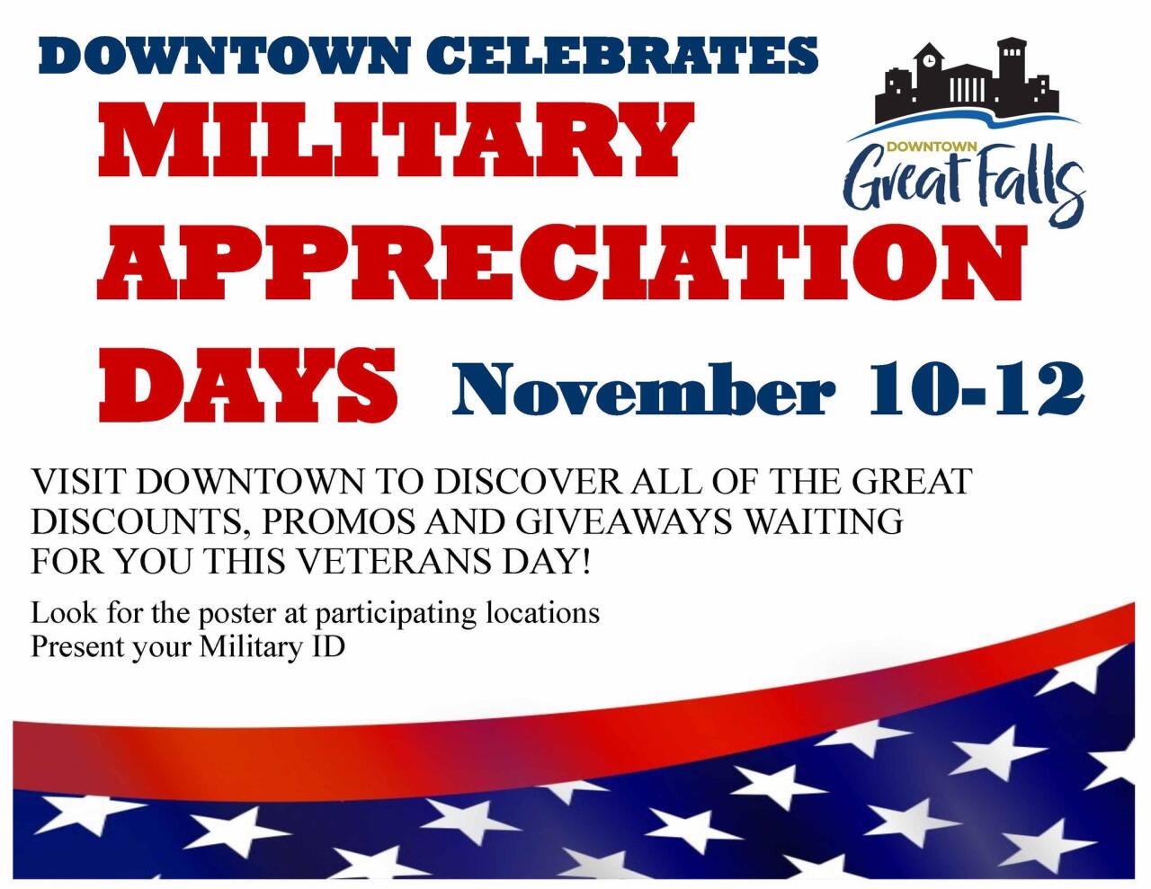 Military Appreciation Days in downtown Great Falls 2022