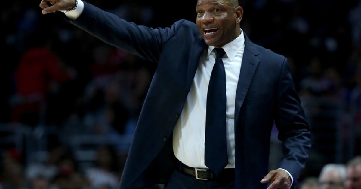 Doc Rivers speaks to Marquette basketball team