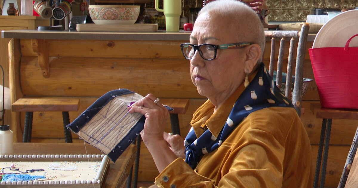 Three-time Crow breast cancer survivor shares passion for beading - Vimarsana News