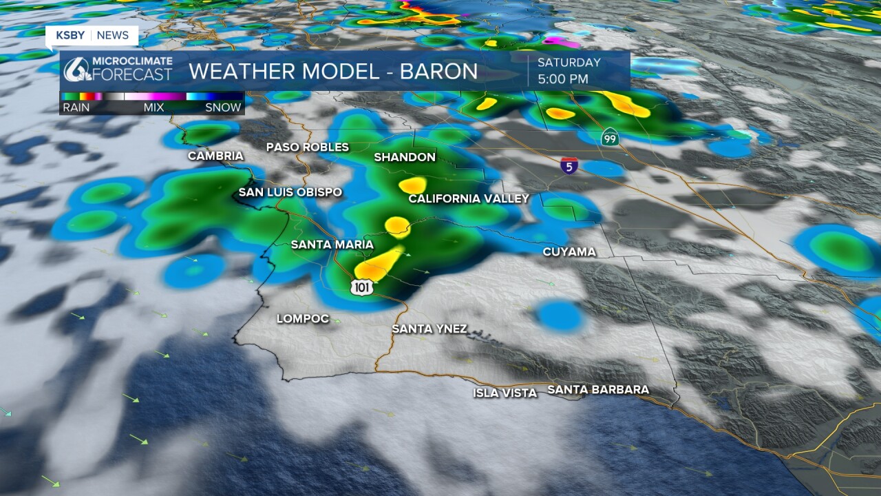 A cold front is looming just offshore, rain begins tonight