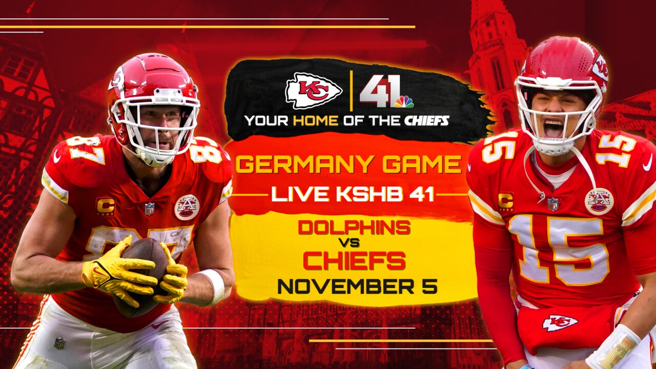 Save the Date | Kansas City Chiefs Germany game to be broadcast on KSHB 41 Save the Date | Kansas City Chiefs Germany game to be broadcast on KSHB 41