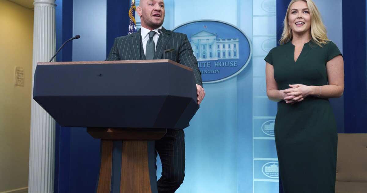 Controversial MMA star Conor McGregor warns Ireland is ‘losing its Irishness’ in White House visit